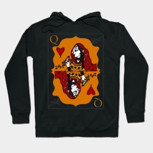 Indian Queen Of Hearts Desi Girl Hoodie